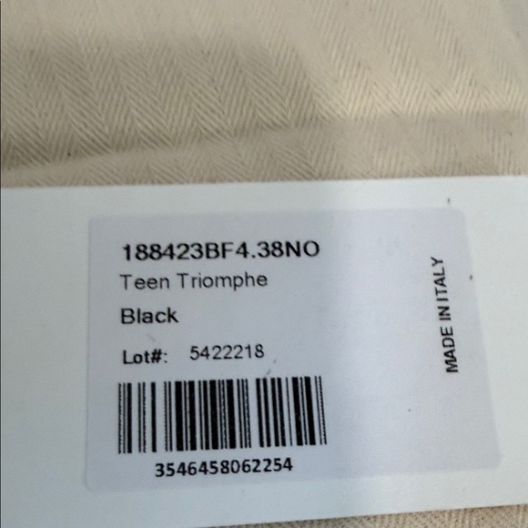 Celine Black Crossbody Bag with Gold Accent - Picture 7 of 10